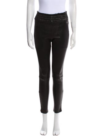 Jason Wu Lamb Leather Skinny Leg Pants
