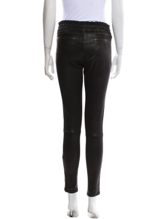 Jason Wu Lamb Leather Skinny Leg Pants