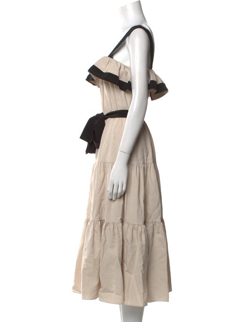 Jason Wu Linen Knee-Length Dress