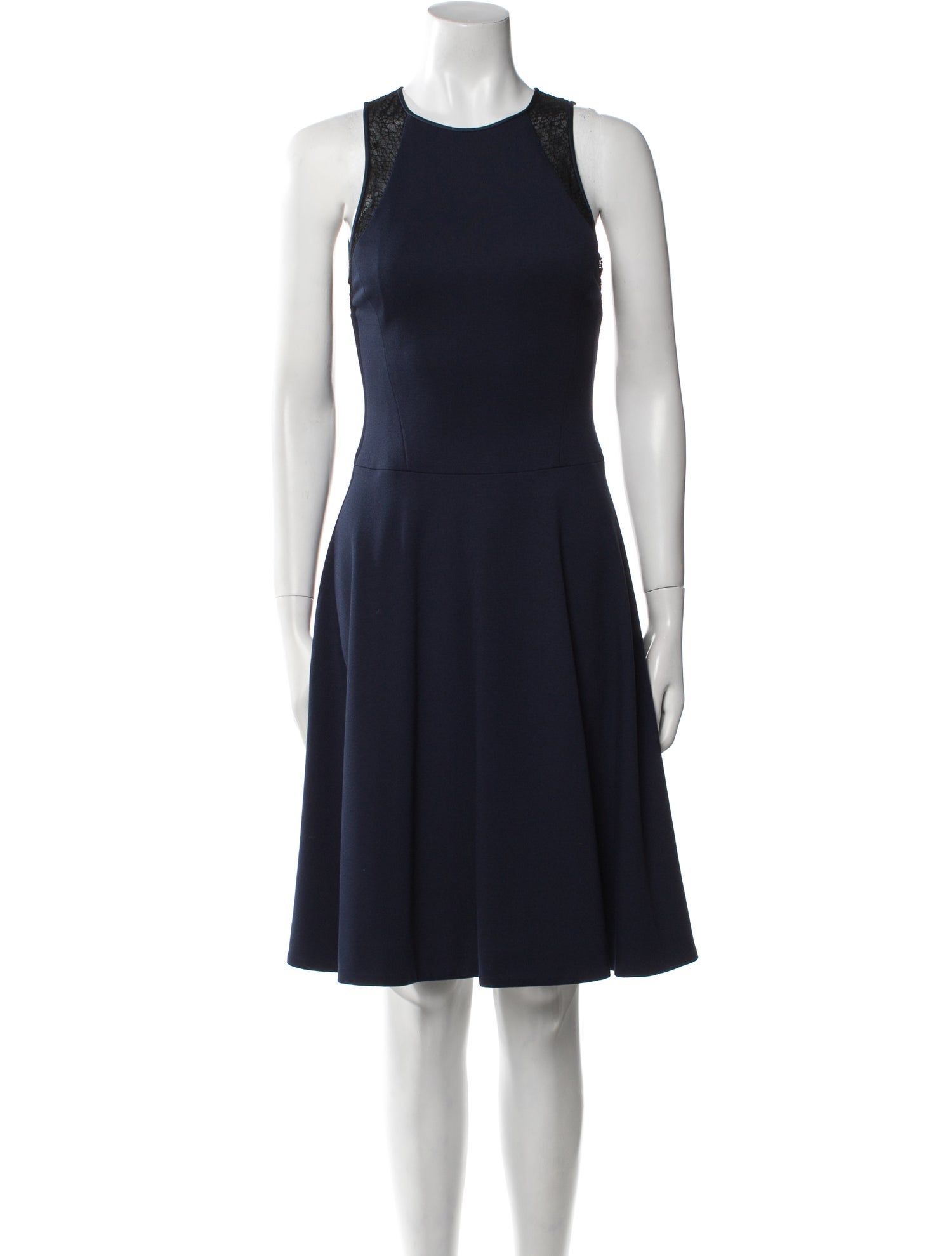 Jason Wu Crew Neck Knee-Length Dress
