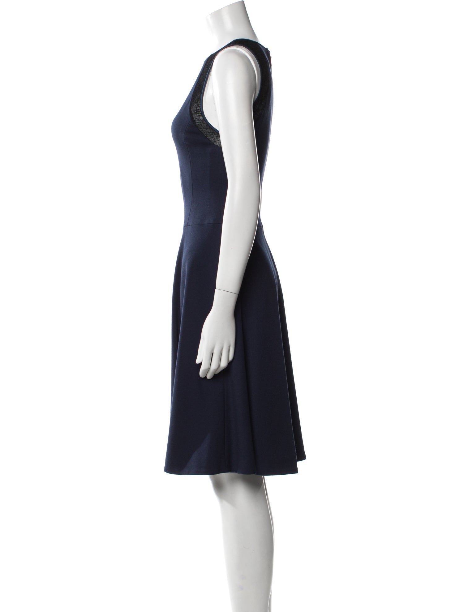 Jason Wu Crew Neck Knee-Length Dress