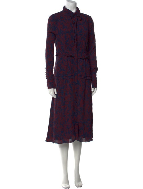Jason Wu Printed Midi Length Dress