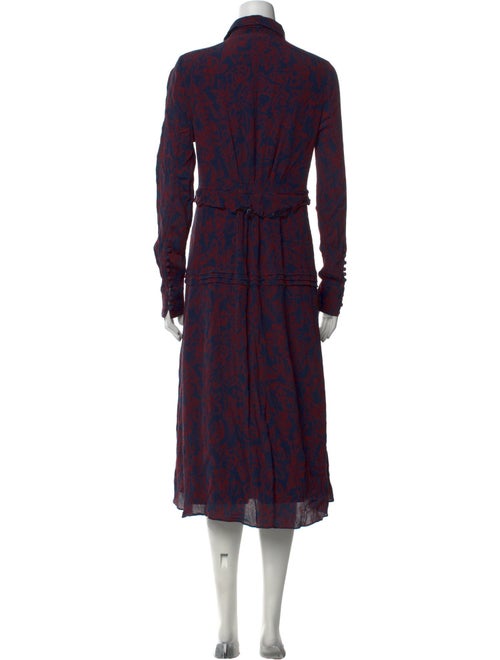 Jason Wu Printed Midi Length Dress