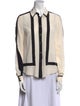 Jason Wu Silk Striped Button-Up Top