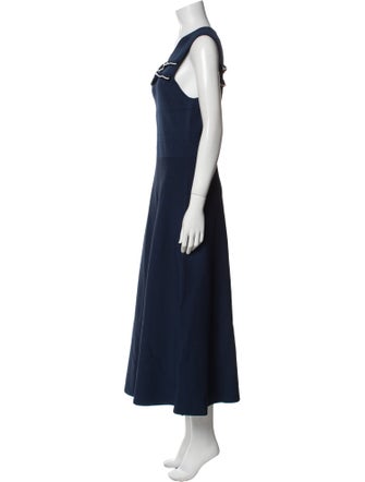 Jason Wu Crew Neck Long Dress