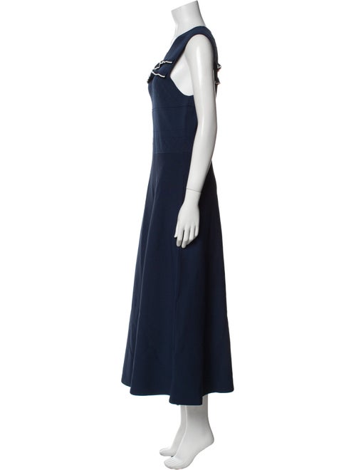 Jason Wu Crew Neck Long Dress