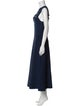 Jason Wu Crew Neck Long Dress