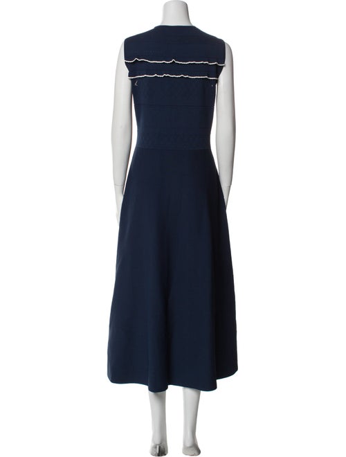 Jason Wu Crew Neck Long Dress