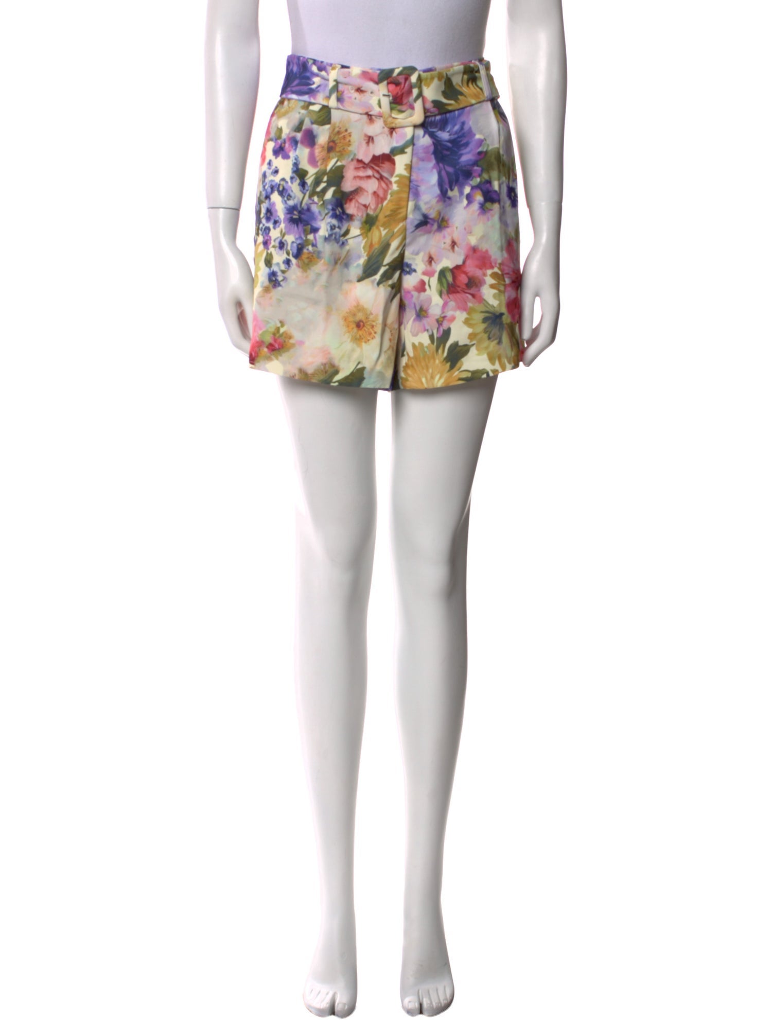 Jason Wu Floral Print Mini Shorts w/ Tags