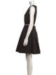 Jason Wu Bateau Neckline Mini Dress