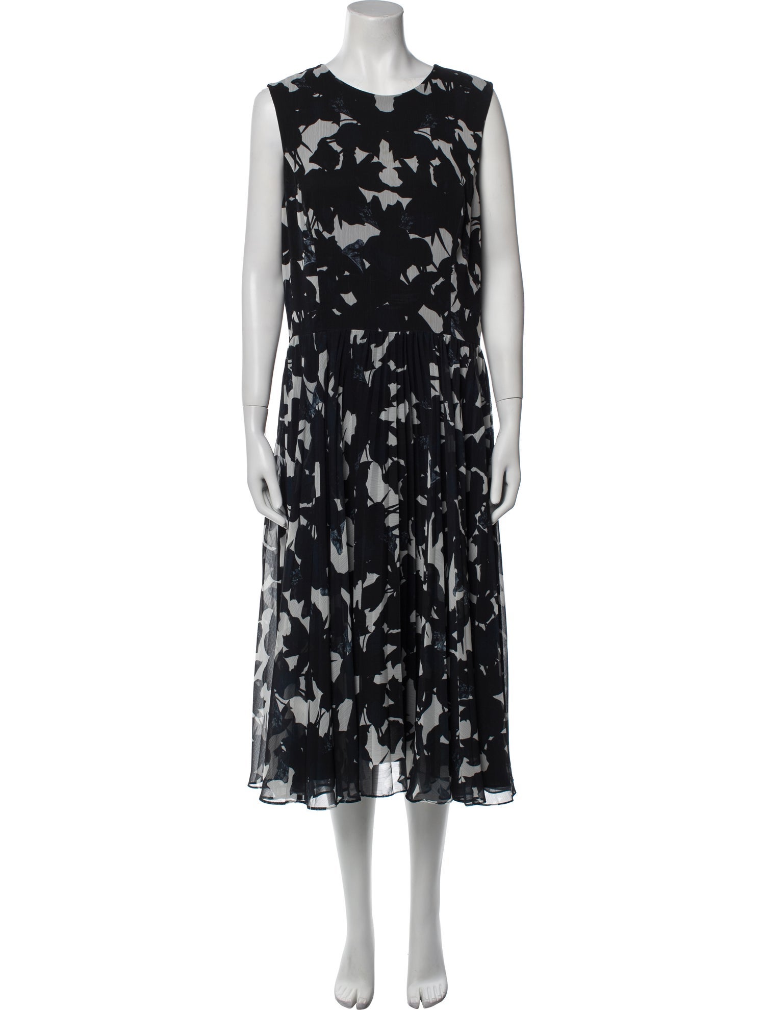 Jason Wu Printed Midi Length Dress