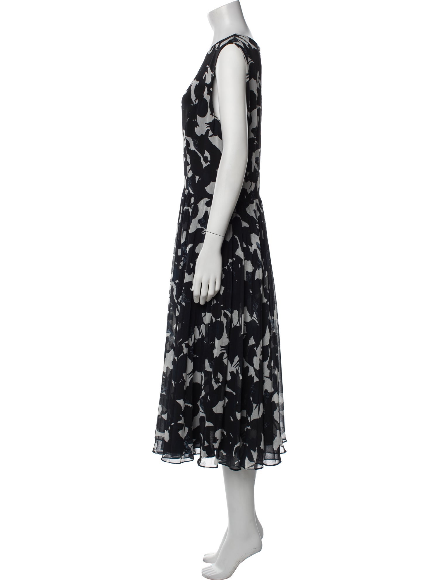 Jason Wu Printed Midi Length Dress