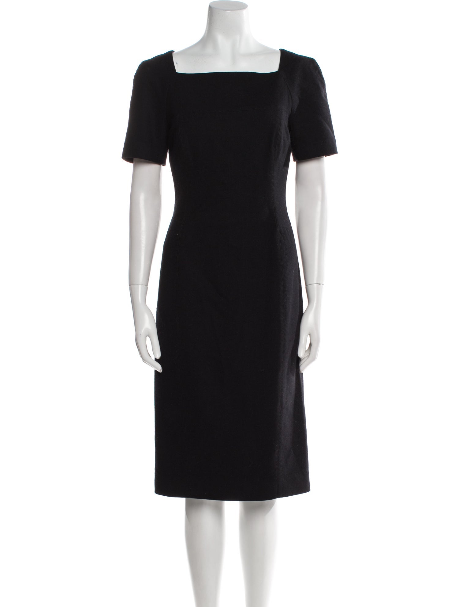 Jason Wu Virgin Wool Midi Length Dress