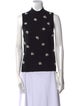 Jason Wu Printed Mock Neck Top