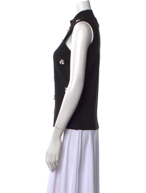 Jason Wu Printed Mock Neck Top