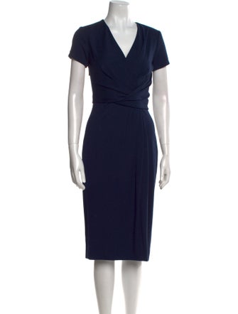 Jason Wu V-Neck Midi Length Dress