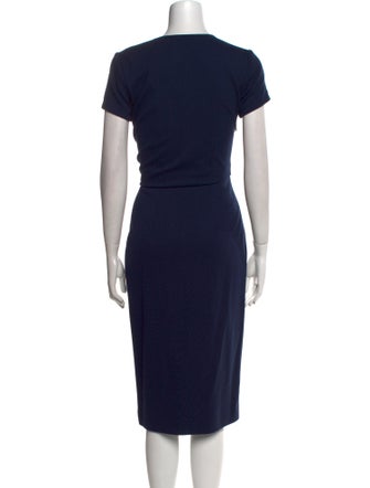 Jason Wu V-Neck Midi Length Dress