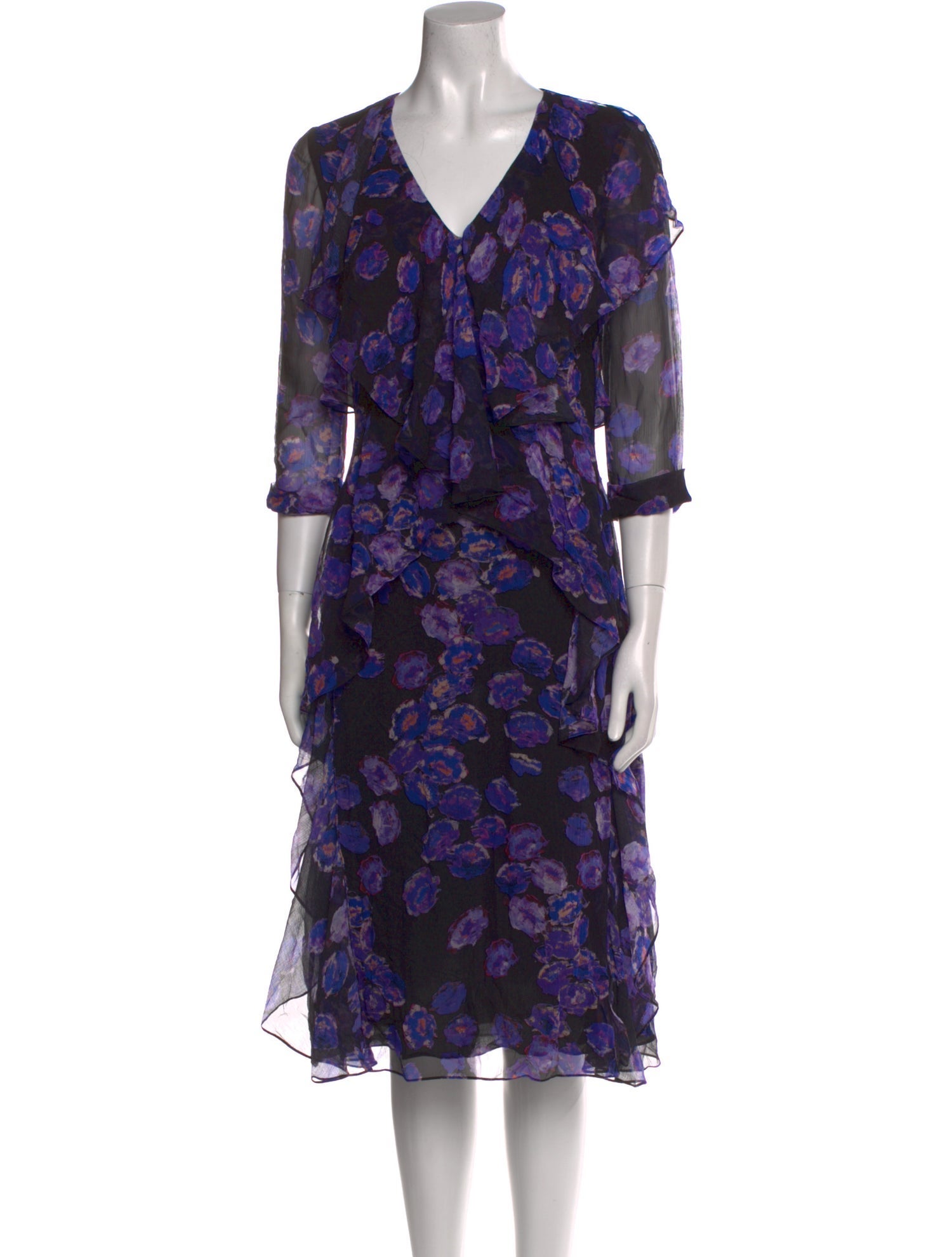 Jason Wu Silk Midi Length Dress