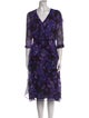 Jason Wu Silk Midi Length Dress