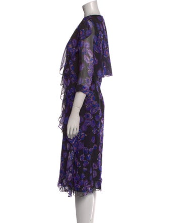 Jason Wu Silk Midi Length Dress