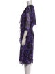 Jason Wu Silk Midi Length Dress