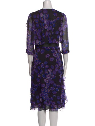 Jason Wu Silk Midi Length Dress