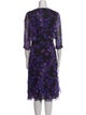 Jason Wu Silk Midi Length Dress