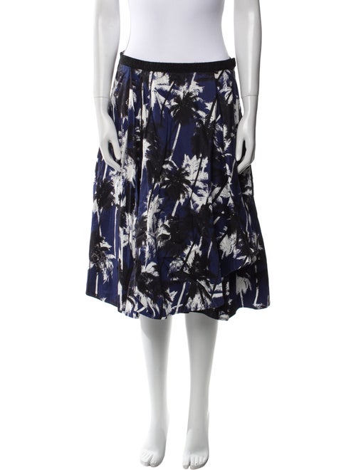 Jason Wu Printed Knee-Length Skirt