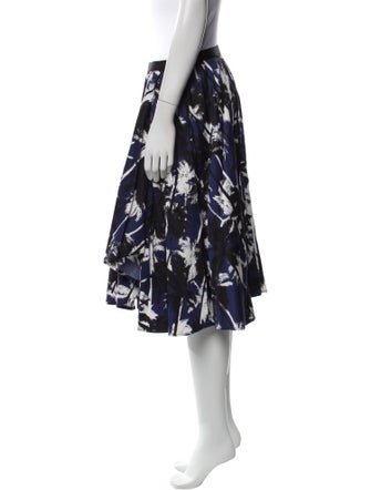 Jason Wu Printed Knee-Length Skirt