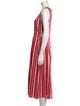 Jason Wu Striped Midi Length Dress