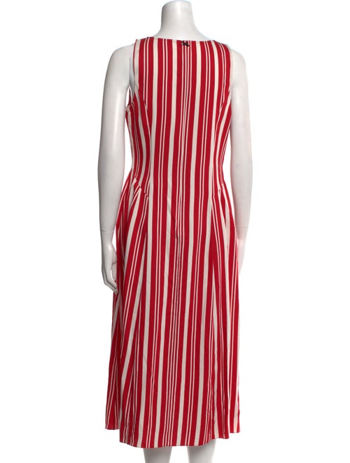 Jason Wu Striped Midi Length Dress