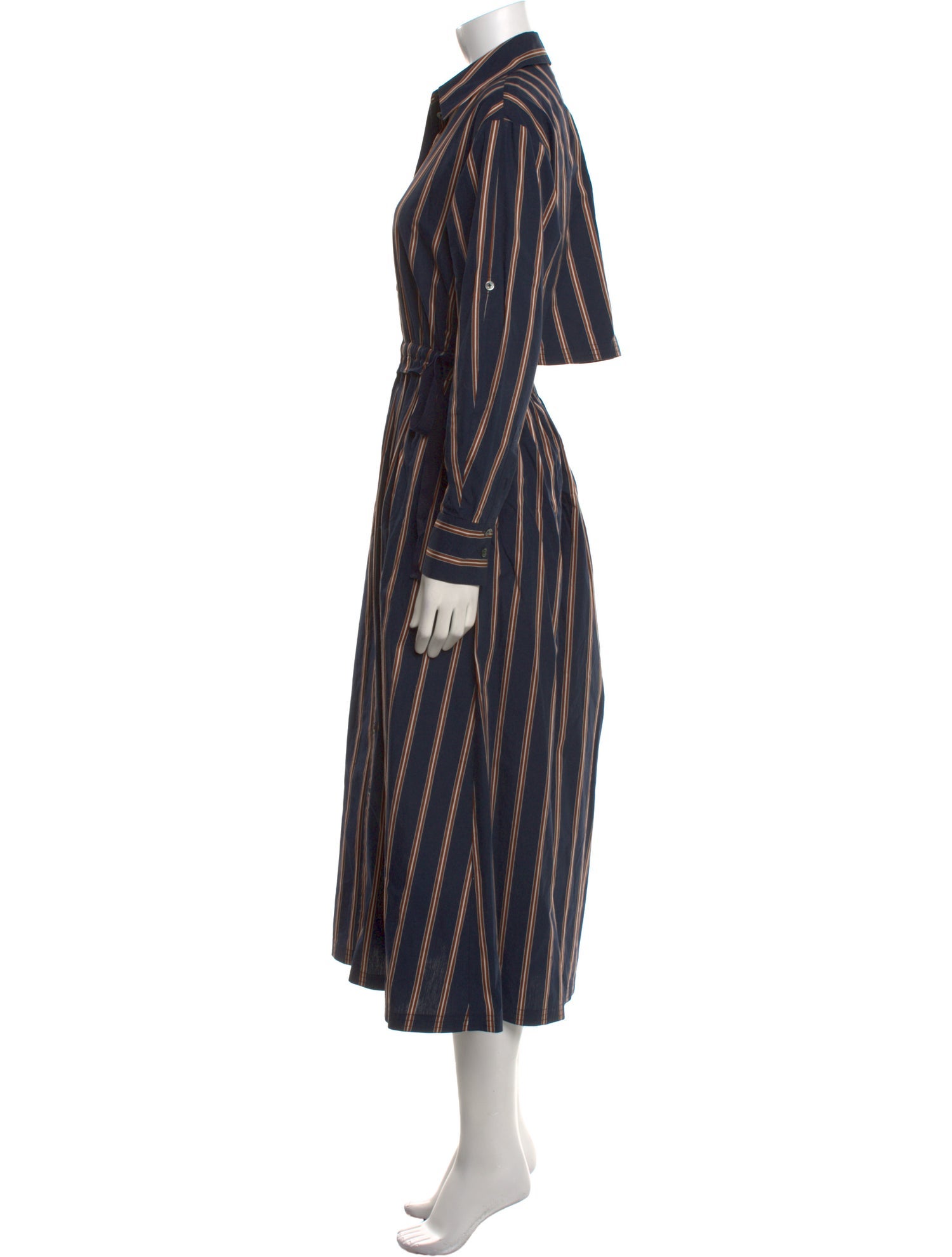 Jason Wu Striped Long Dress