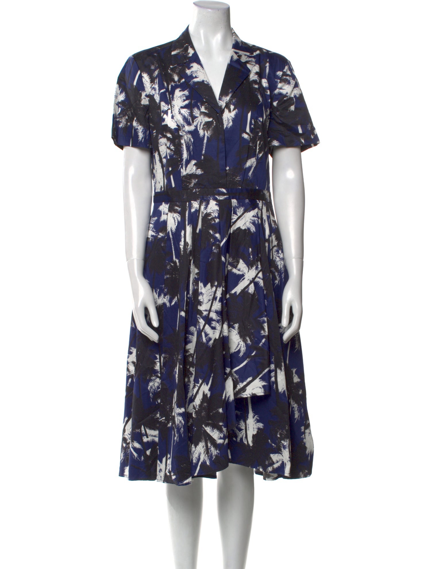 Jason Wu Floral Print Midi Length Dress w/ Tags