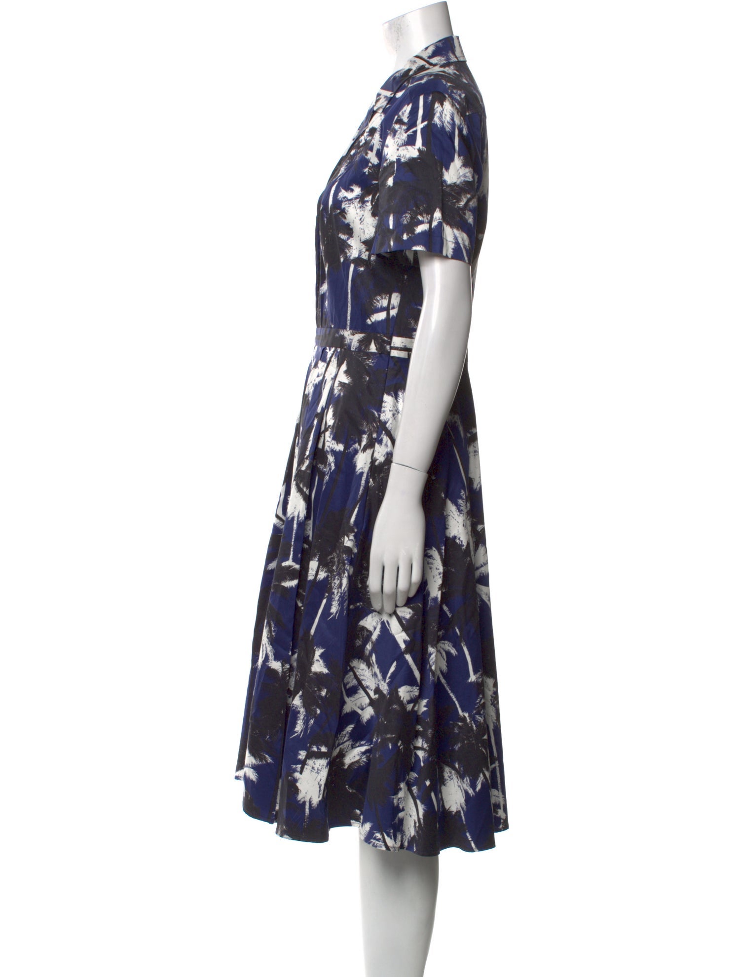 Jason Wu Floral Print Midi Length Dress w/ Tags
