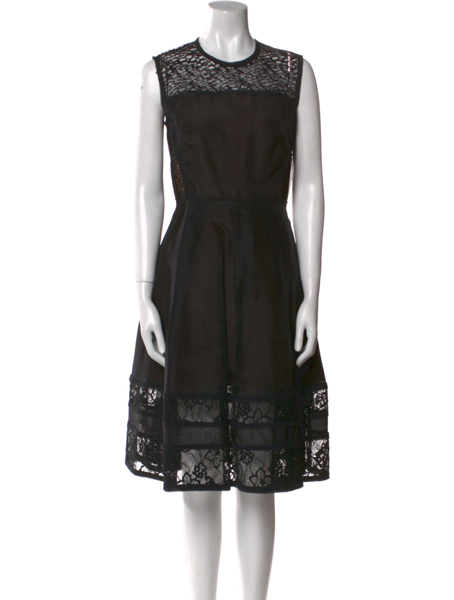 Jason Wu Silk Midi Length Dress w/ Tags