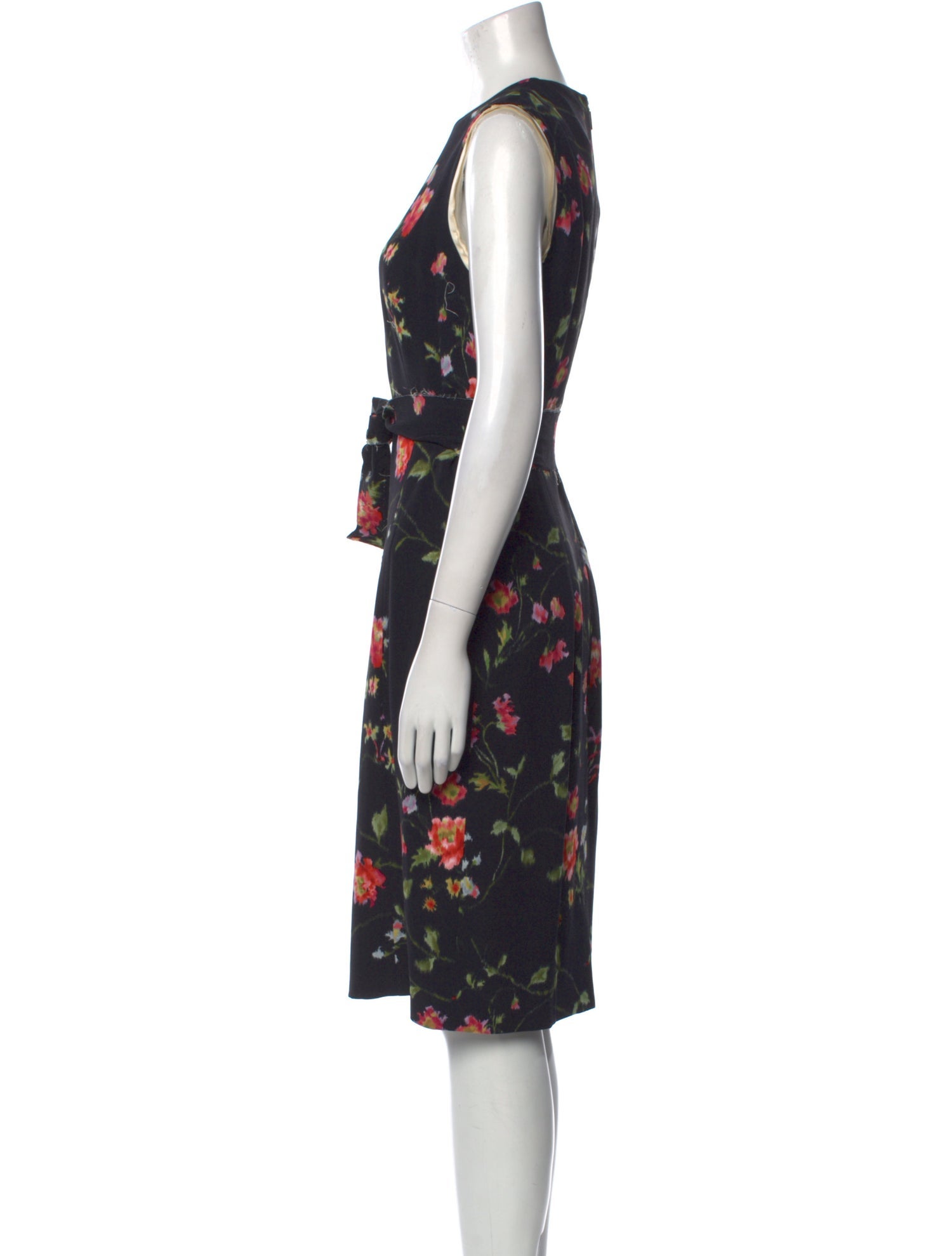 Jason Wu Collection Floral Print Midi Length Dress w/ Tags