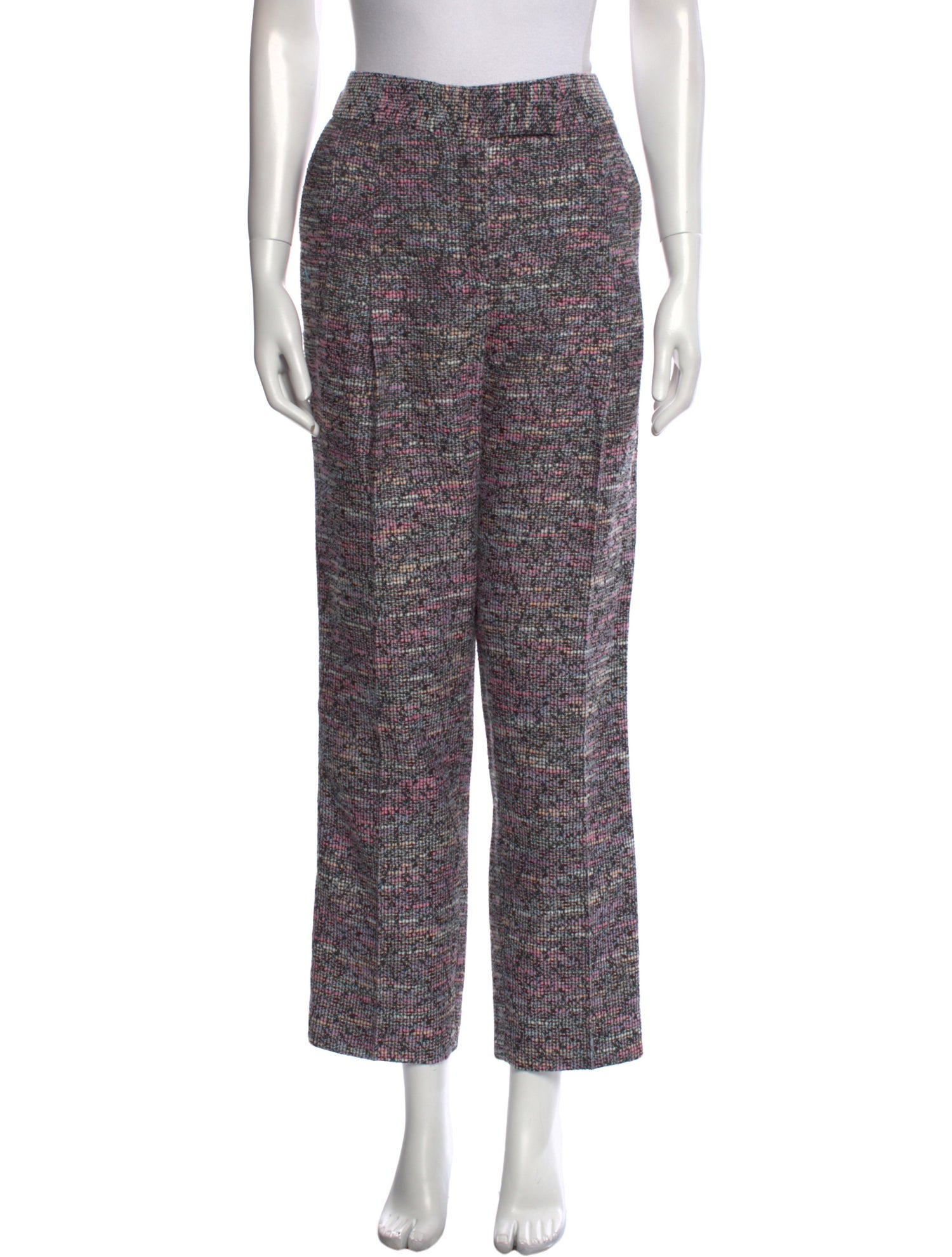 Jason Wu Plaid Print Straight Leg Pants