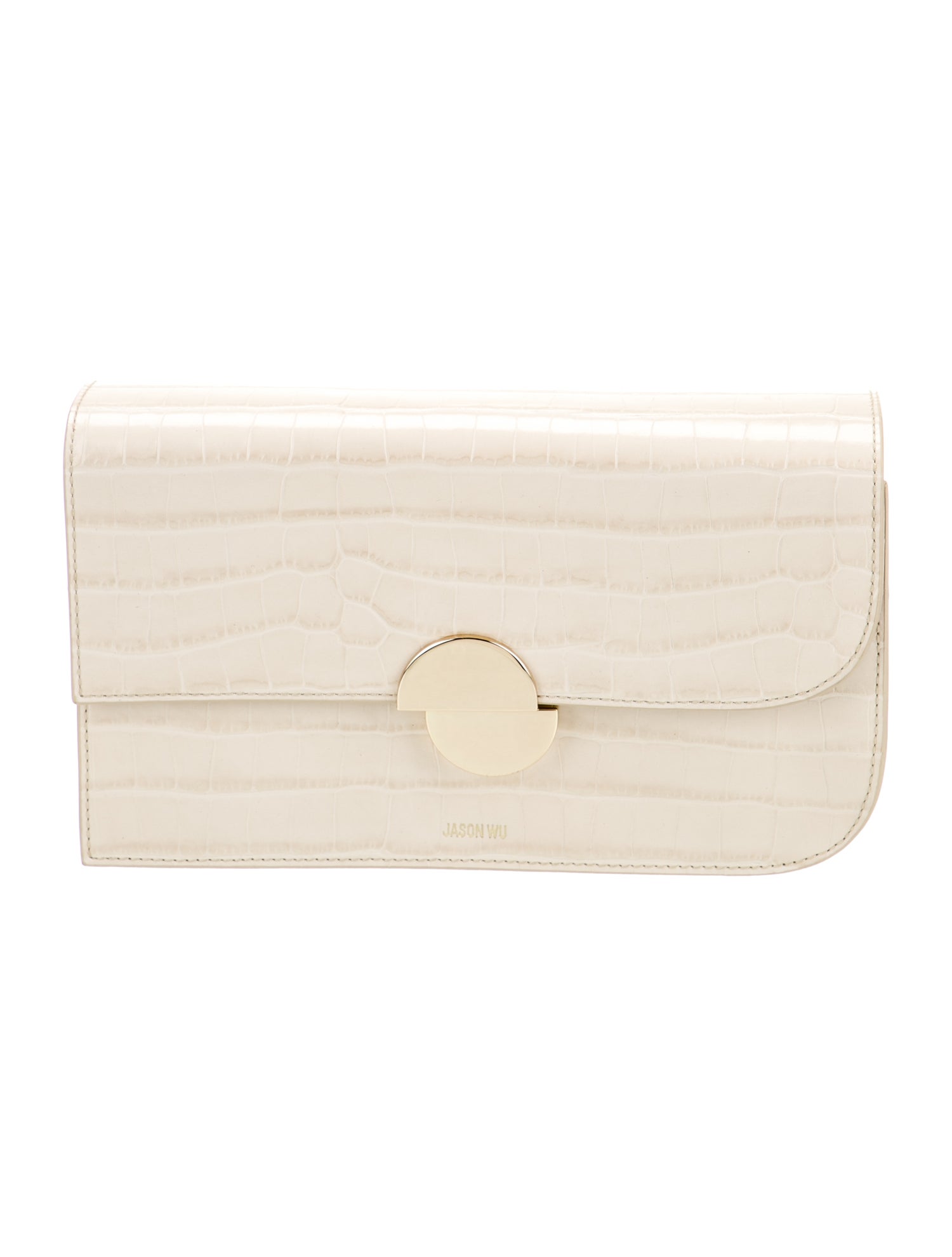 Jason Wu Embossed Leather Clutch