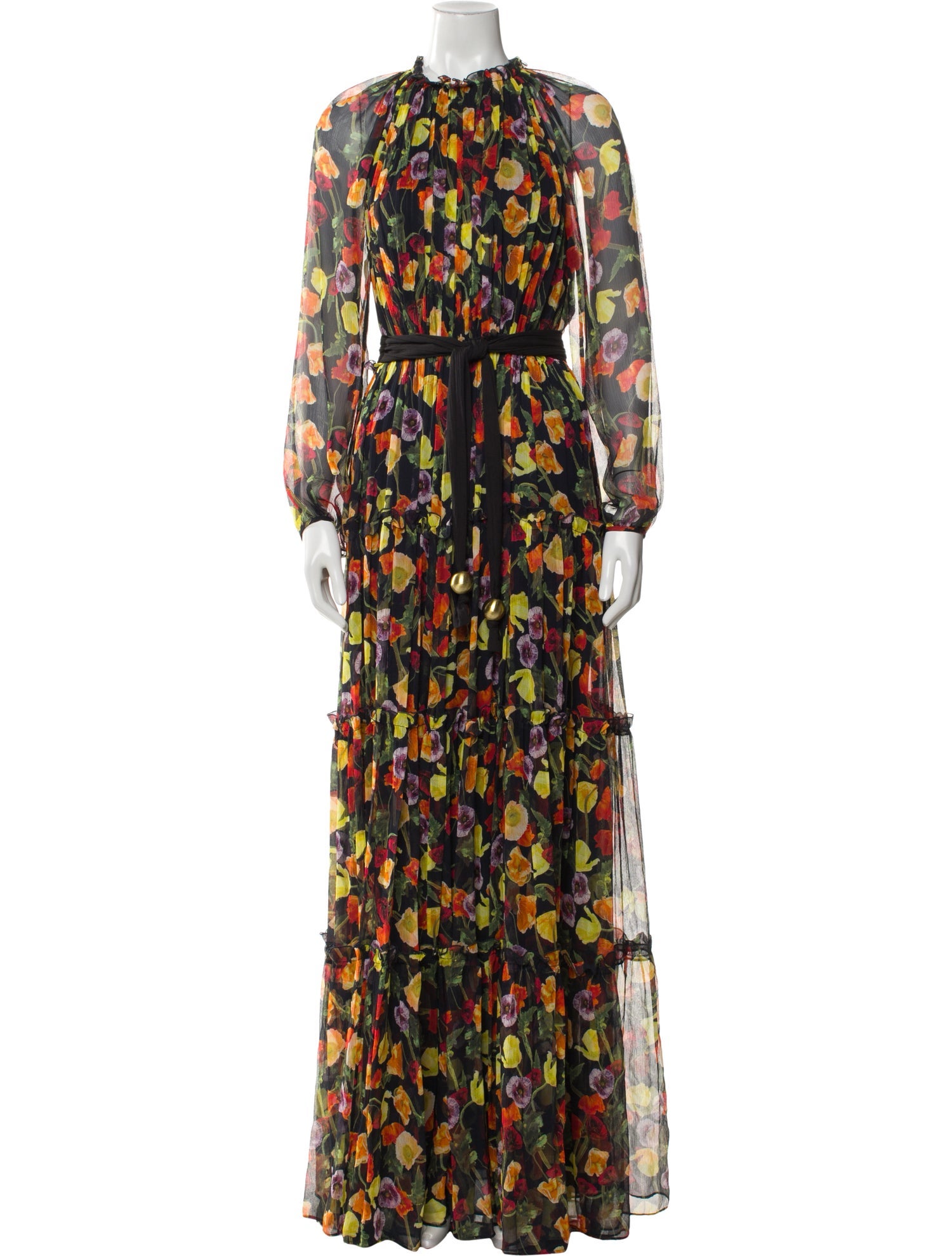 Jason Wu Silk Long Dress