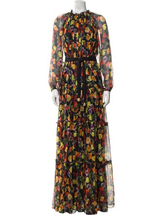 Jason Wu Silk Long Dress