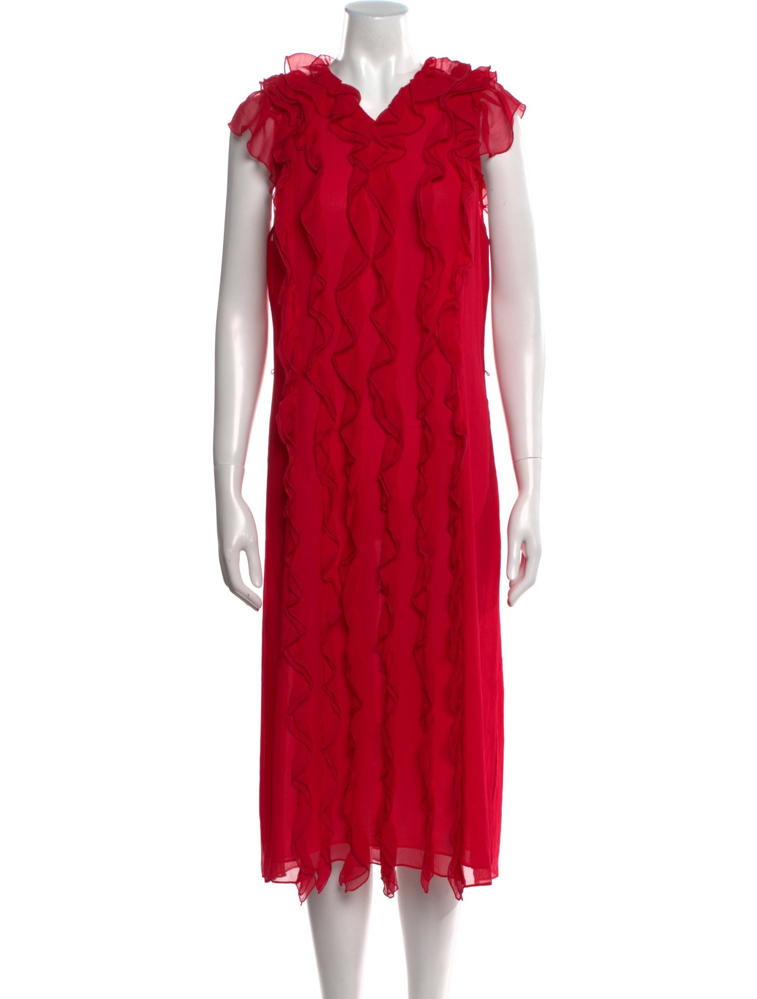 Jason Wu Silk Midi Length Dress