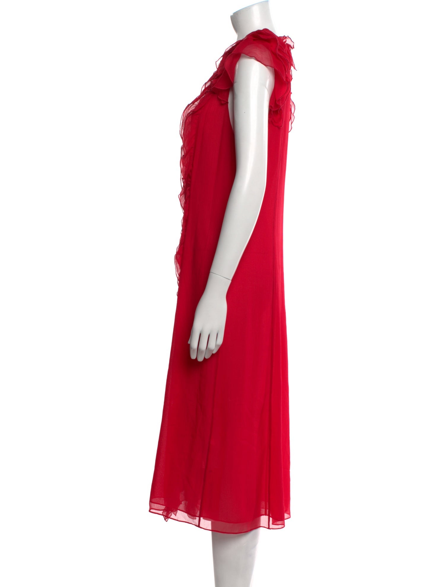 Jason Wu Silk Midi Length Dress