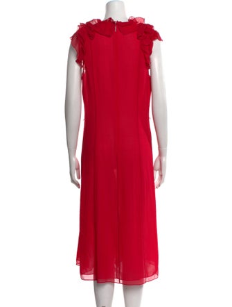 Jason Wu Silk Midi Length Dress