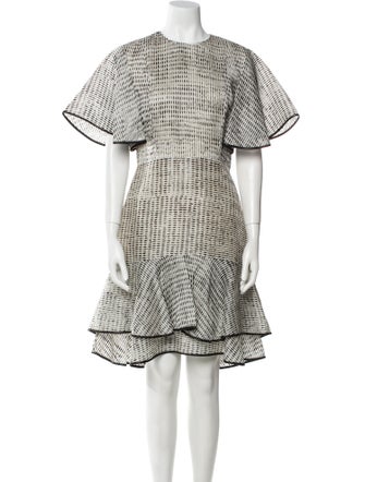 Jason Wu Silk Knee-Length Dress