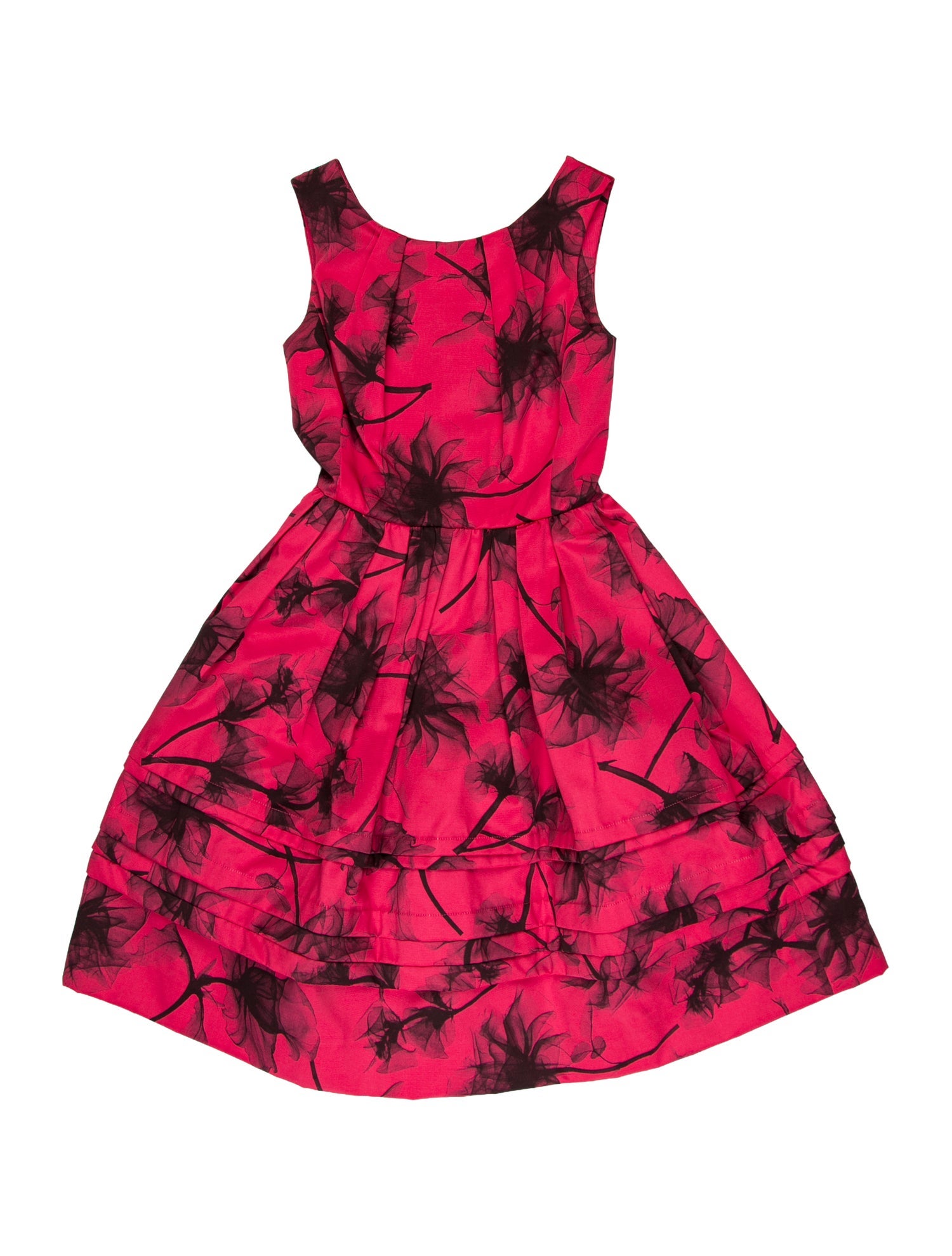 Jason Wu Floral Print Knee-Length Dress