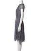 Jason Wu Silk Knee-Length Dress