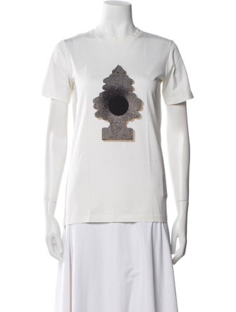 Jason Wu Graphic Print Crew Neck T-Shirt