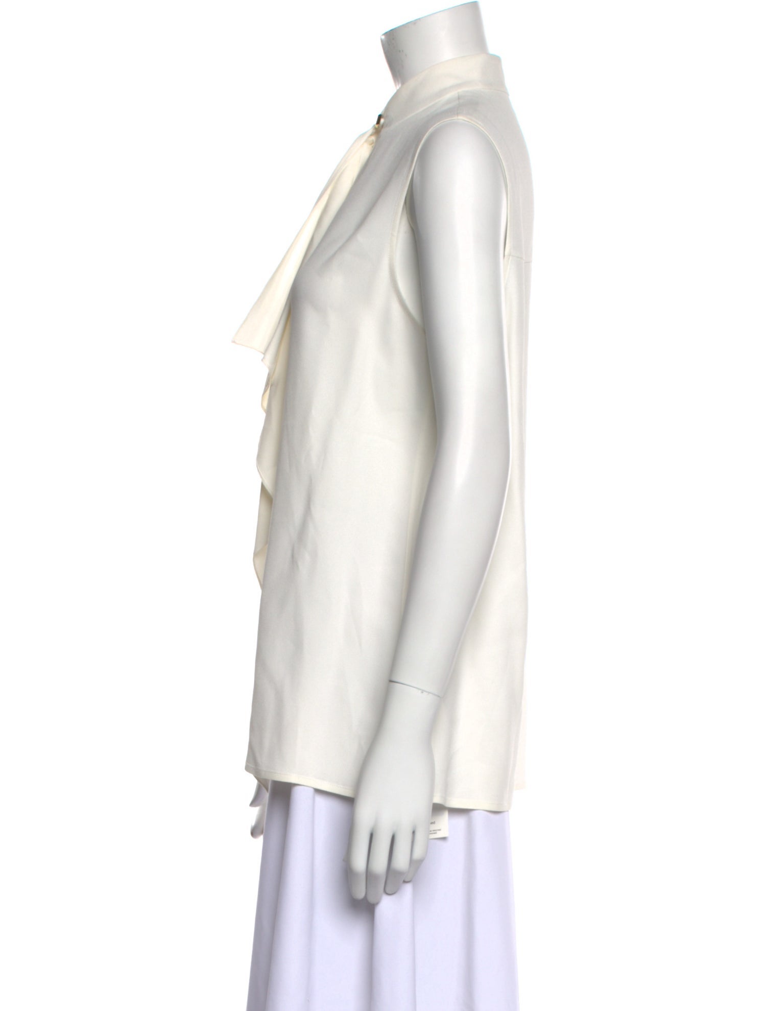 Jason Wu Mock Neck Sleeveless Blouse