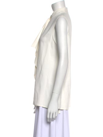 Jason Wu Mock Neck Sleeveless Blouse