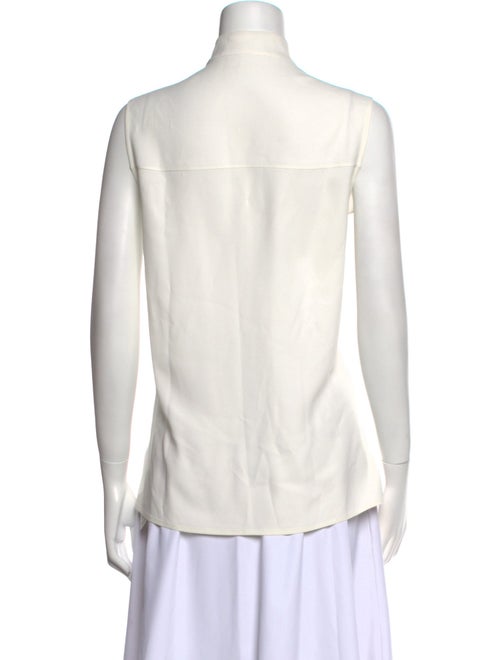 Jason Wu Mock Neck Sleeveless Blouse